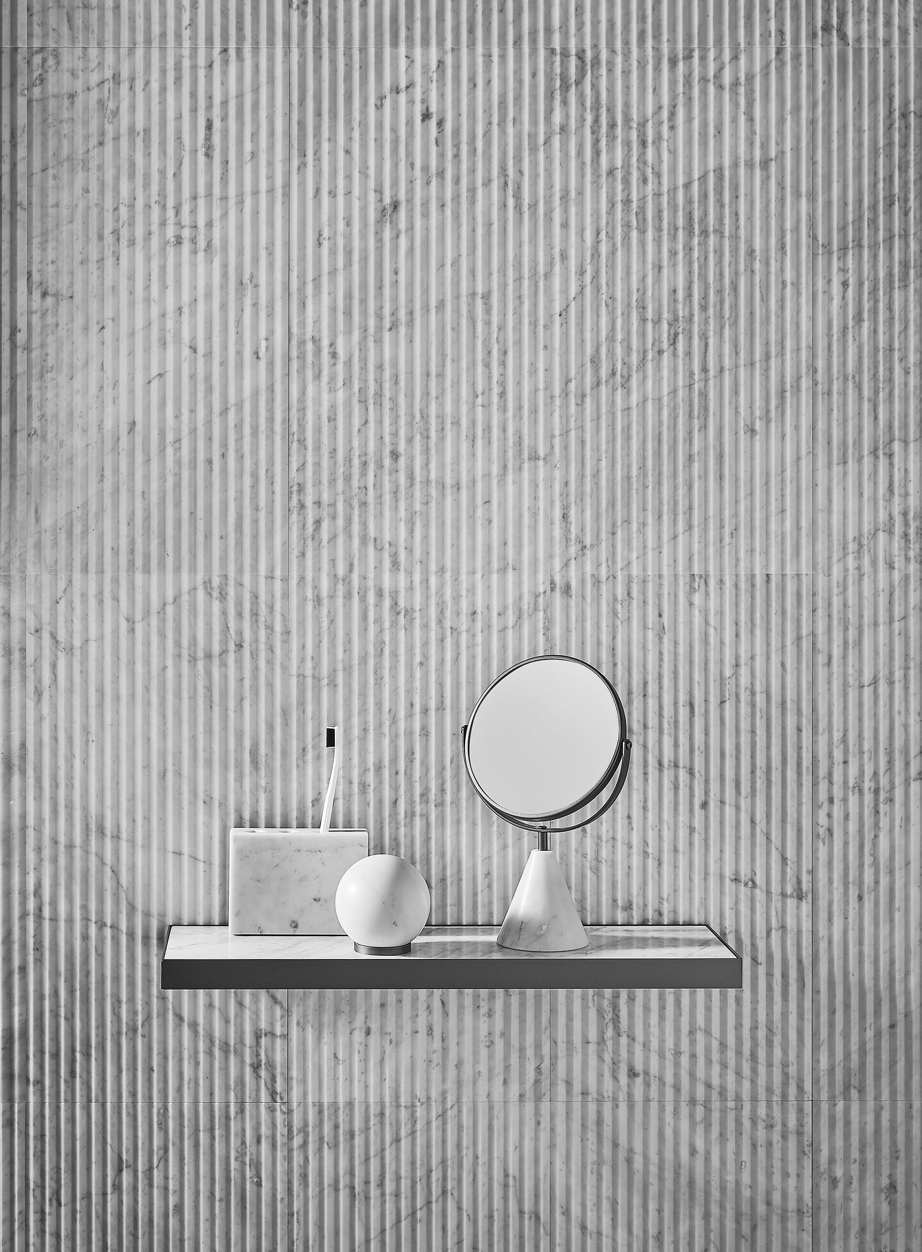 Bianco Carrara | Plissé