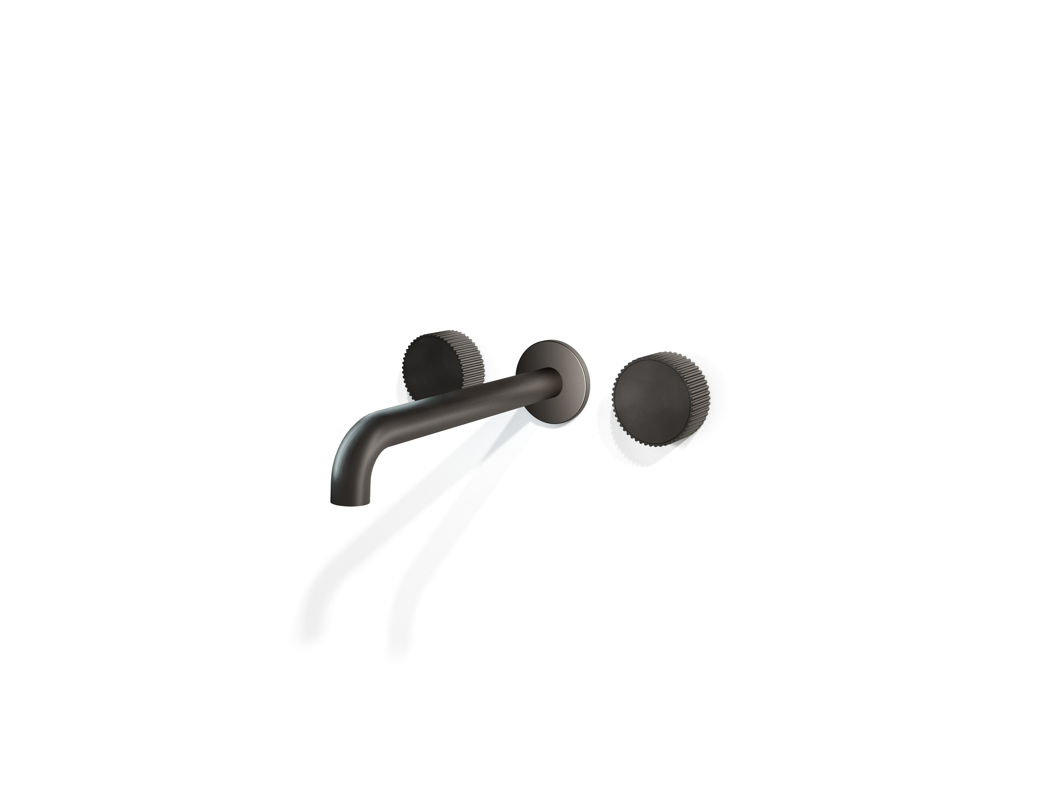 Salvatori Spaghetti gruppo lavabo a parete 3 fori l230 metalgun, L230 mm