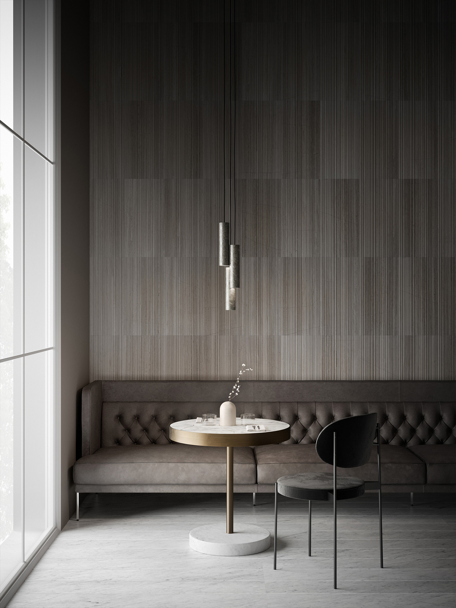 Natural stone coverings as an evolution of wallpaper