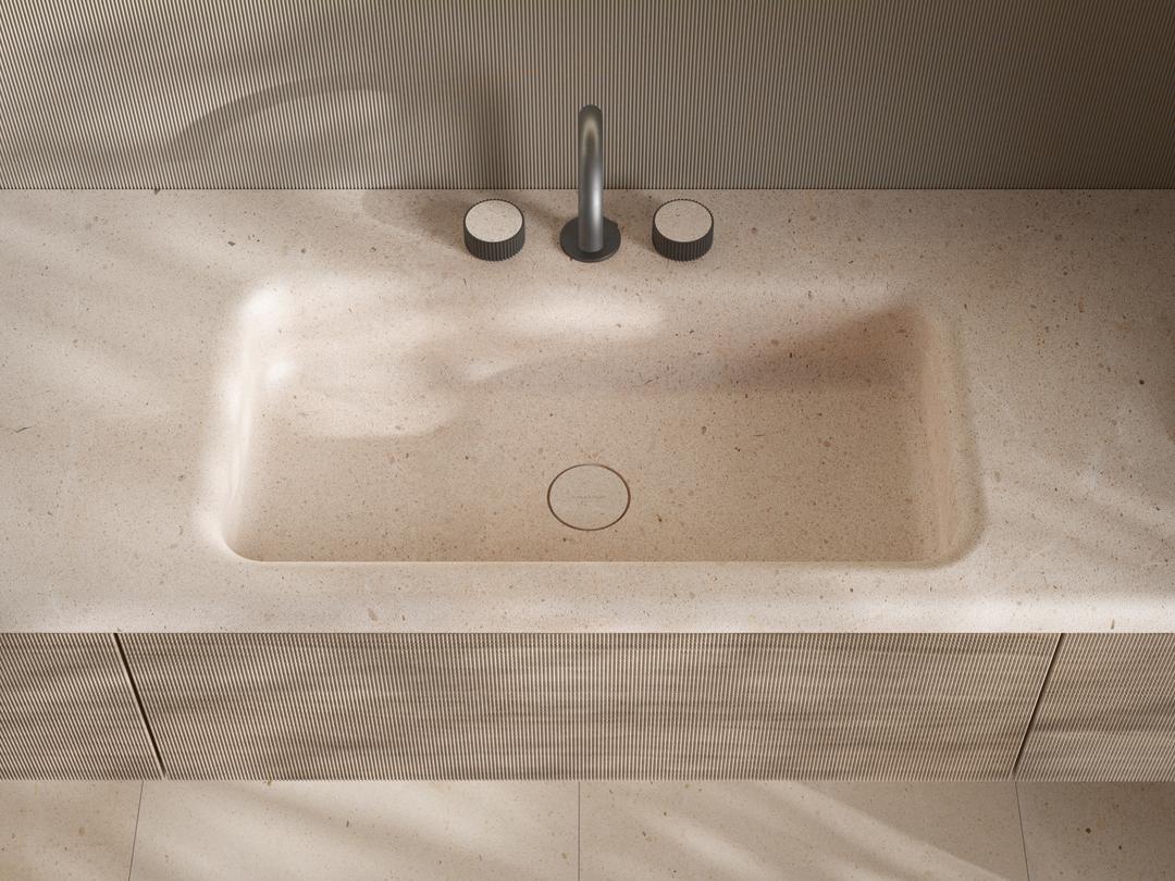 Salvatori Nereo collection, natural stone surface detail