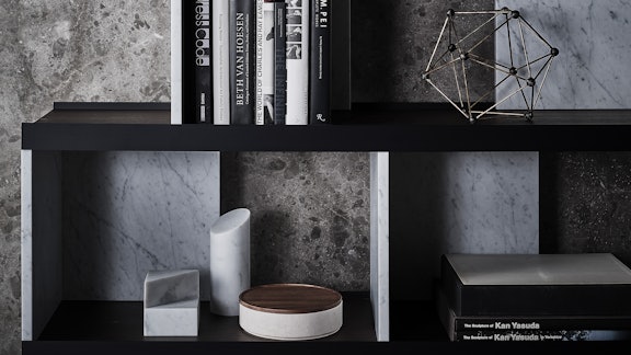 Kilos, Modern Bookends in Natural Stone